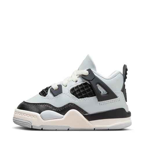 Jordan Toddler's 4 Retro Pure Platinum/Metallic Gold (FZ8584 070)