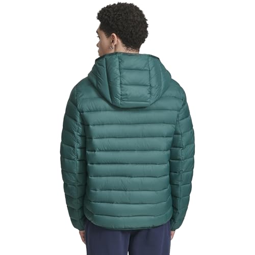 Champion mens Performance Lightweight Puffer Jacket With Hood