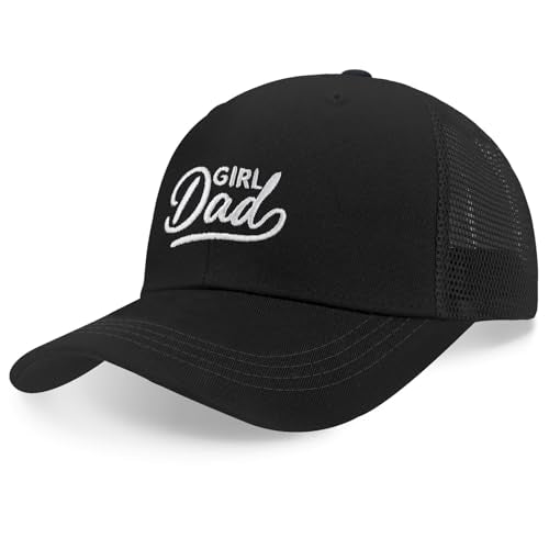 Black Girl Dad Baseball Cap for Men - Embroidered Adjustable Dad Hat