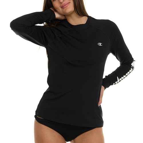 Champion Rash Guard for Women, Womens Rash Guard Long Sleeve Shirts, Rashguard Swim Shirt Women UPF 50+ SPF & UV Protection