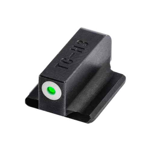 Truglo Tritium Pro Handgun Night Sights, Compatible with Ruger Handguns Compact Durable Glow-in-The-Dark Front & Rear Gun Sights with White Focus Lock Front Ring