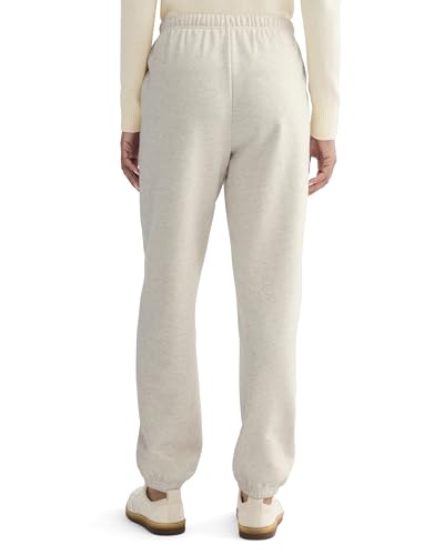 Women's Off-Duty Jogger Pants XS Heathered Oat Organic Cotton Blend - Light Weight