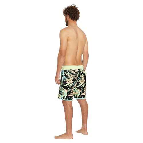 Volcom Mens Bleeding Leaf Mod 18" Boardshort Trunk