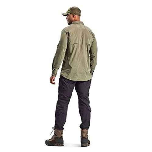 Beretta Men's TKAD Flex UV 50 Sun Protection Breathable Active Hunting Outdoor Casual Long-Sleeve Button-Down Shirt