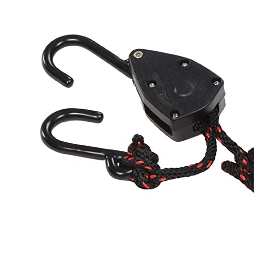 6Ft Heavy Duty Adjustable Rope Tie Down Hanger Rope Set - 4 Pieces