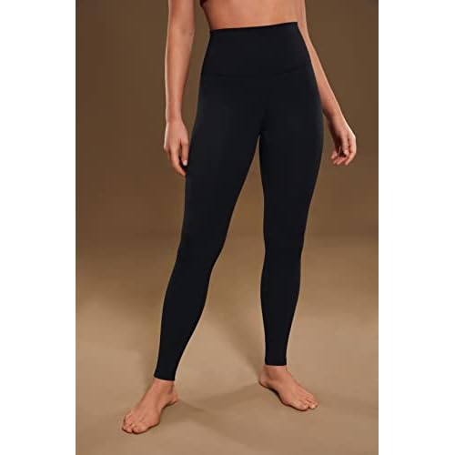 CRZ YOGA Air Feeling High Waisted Leggings for Women 28'' - Warm Thick Workout Buttery Soft Yoga Pants Lounge