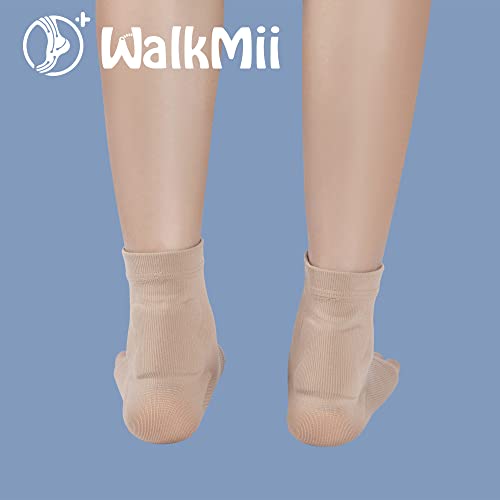 Achilles Tendon Protector Compression Sleeve - S/M Pair, Support for Bursitis & Tendonitis
