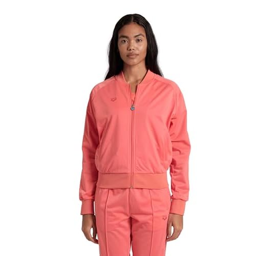 ARENA Women's Icons Relax Iv Team Jacket Full-Zip Regular Fit Side Pockets Retro