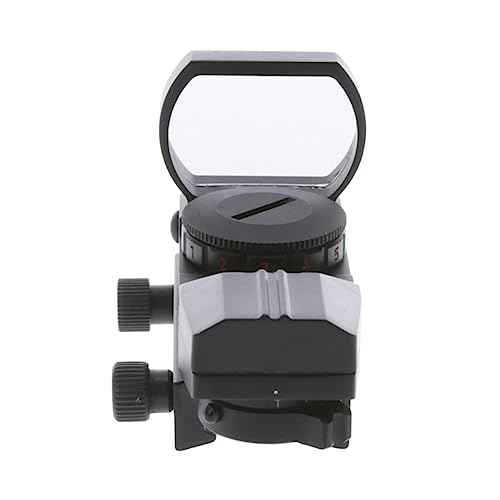 Truglo Dual-Color 34mm x 24mm Hunting Shooting Durable Lightweight Compact Parallax Free Waterproof Shock Resistant Adjustable Red/Green Open Dot Sight Battery Included