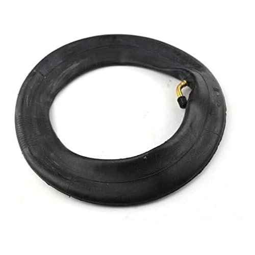 2 PCS Heavy Duty 10x2/2.125 CR202 Angle Valve Inner Tubes Replacement for Electric Scooter E-Bike Tricycle Strollers Compatible with 10x1.95 10x2.0 10x2.10 10 x 2.125 Tubes
