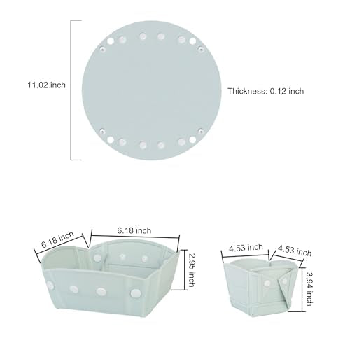Collapsible Silicone Camping Bowl - Light Blue Portable Folding Picnic Dish