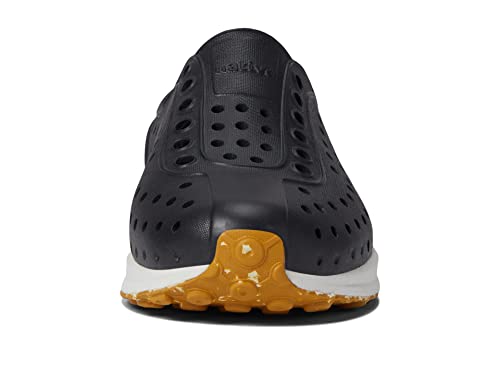 Native Shoes Unisex-Child Robbie Slip-On Sneaker - 9 Toddler Jiffy Black Shell White Mash Speckle