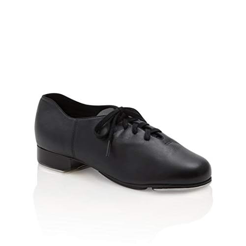 Capezio Cadence Tap Shoe, Black, 8.5 M