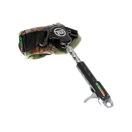 TRUGLO Nitrus Dual-Jaw Ultra-Smooth Extremely Quiet Archery Release Aid with BOA Fit System & Micro-Adjustable Trigger Pull