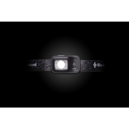BLACK DIAMOND Astro 300 LED Headlamp, Dimmable Battery Powered IPX4 Rainproof Headlamp for Camping, Hiking, Running, Work, Travel, Graphite