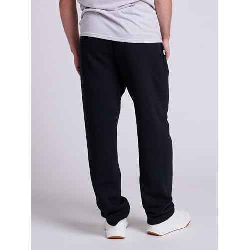 Russell Athletic Men's Dri Power Fleece Open Bottom Sweatpants with Pockets, Relaxed Fit, Moisture Wicking