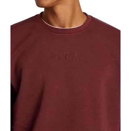 RVCA Mens Relaxed Fit Fleece Crewneck