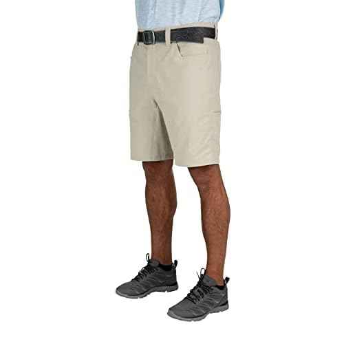 Simms Men's Challenger Shorts, Lightweight Fishing Gear, 9-Inch Inseam