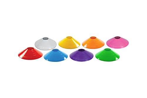 Kwik Goal Small Disc Cone, Pack of 25 (White)