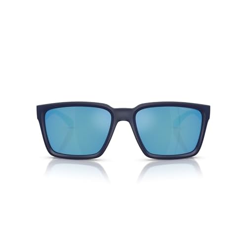 ARNETTE Man Sunglasses Medioum Grey Top Matte/Shiny Frame, Grey Mirror Orange/Yellow Lenses, 57MM