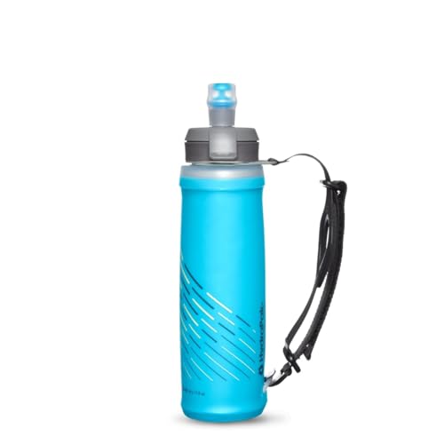 HydraPak SkyFlask Speed - Collapsible Handheld Running Water Bottle (350ml, 500ml, 500ml Insulated) - Adjustable Strap, Lightweight, Spill-Proof Cap