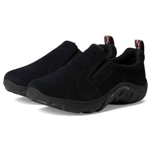 Merrell Jungle Moc Moccasin, Black, 5 US Unisex Big Kid