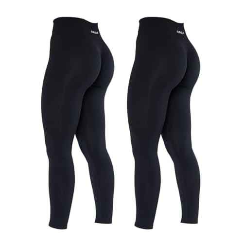 AUROLA Dream Collection Workout Leggings for Women High Waist Seamless Scrunch Athletic Running Gym Fitness Active Pants