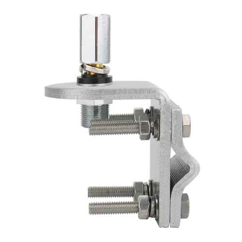 CB Radio Antenna Mounting Bracket CB Mounting Bracket SO239 Heavy Duty Stud Mount Adaptor Compatible with PL-259 and Standard 3/8-24 Threaded Antenna