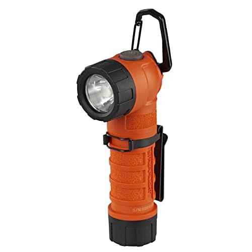 Streamlight 88832 PolyTac 90 LED Flashlight with Gear Keeper, Orange - 170 Lumens