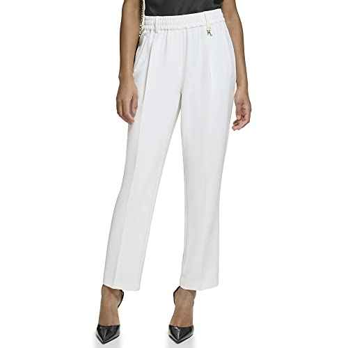 Karl Lagerfeld Paris Womens Everyday Relaxed Casual Pant
