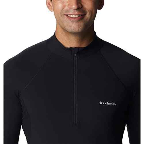 Columbia Mens Midweight Stretch Long Sleeve Half Zip Top