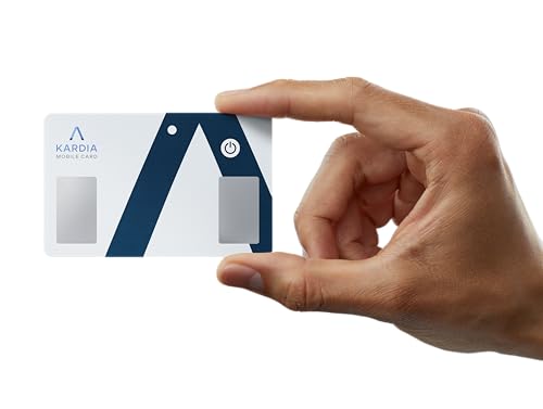 KardiaMobile Card Wallet-Sized Personal EKG Device - Record Single-Lead EKGs On The Go and Detect Irregular Heartbeats - by AliveCor