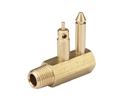 Brass Quick-Connect Tank Fitting 1/4-Inch NPT Male Thread for Mercury Marine