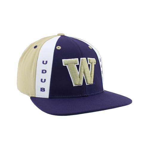 Washington Huskies NCAA Adjustable Snapback Hat - Team Color