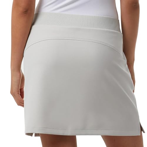 XX-Large Women's Active Skort with Pockets - Light Gray, 32 Degrees