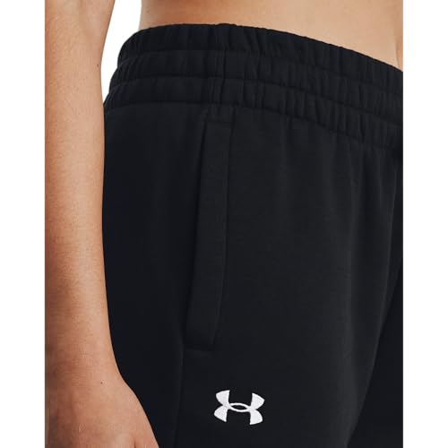 Under Armour Women's Rival Fleece Joggers XX-Large Black & White