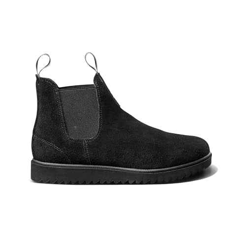 REEF Mens Otis Boot, Premium Leather, Memory Foam Footbed, Lightweight