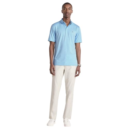 vineyard vines Mens Bradley Stripe Sankaty Polo