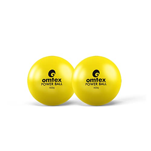 Omtex Weighted Balls for Power Hitting, Batting and Pitching Training Suitable for Teenager & Athlete, Build Strength and Muscle, Improve Technique and Form (Pack of 1)