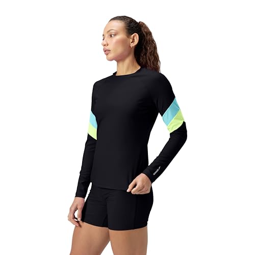 Speedo Women's Uv Swim Shirt Long Sleeve Rashguard