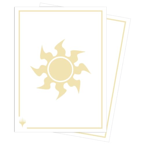 Standard Size Magic: The Gathering Card Sleeves - 105ct Plains Artwork
