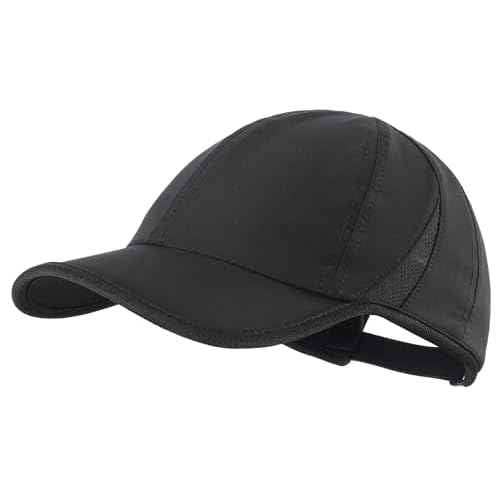 Connectyle Adjustable Sports Cap Quick Dry Workout Hat Baseball Athletic Fitted Hat Lightweight Running Cap for Men & Women