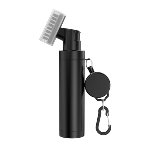 Golf Club Cleaner Brush with Pressurized Water Spray - Portable 5oz Club Cleaning Tool