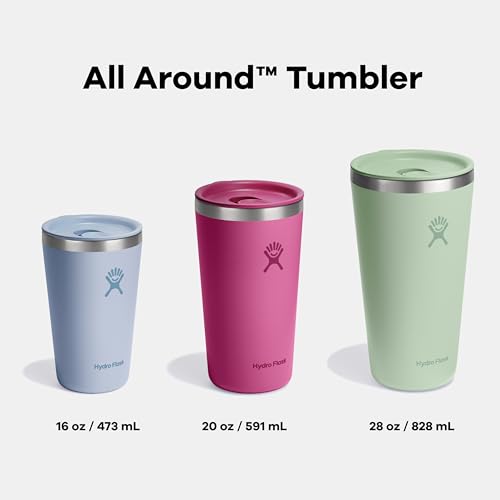 Hydro Flask 28 Oz All Around Tumbler with Press-in Lid - Agave Green