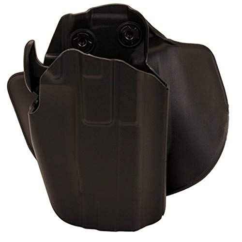 Safariland 578 7TS GLS Pro-Fit, Standard Frame, Compact Slide, Paddle & Belt Loop Holster, Plain Black, Right Hand