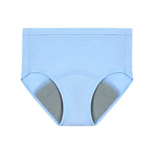 Hanes Toddler Girl Potty Trainer Briefs 4-5T Blue Teal 7 Pack Moisture-Wicking