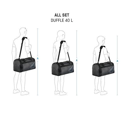 ARENA Set Duffle Bag Cabin Size Compact Team Luggage Travel Tote 40 Liters
