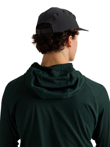 Large Black Arc'teryx Gamma 5 Panel Cap - Lightweight Packable Hiking Hat