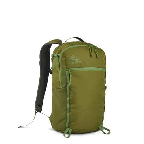 Kelty Asher Day Hiking Pack, 18-85 Liter Capacity, Men¡¯s and Women¡¯s Hiking, Backpacking, Travel Pack, Hydration Compatible, Internal Frame 2023 Model (18L Moss)