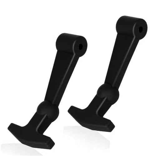 2 Pack Cooler Latches Replacement for Yeti, RTIC, Durable Replacement Latches Lid Parts Handle Replacement Compatible with Yeti RTIC Coolers (Black)